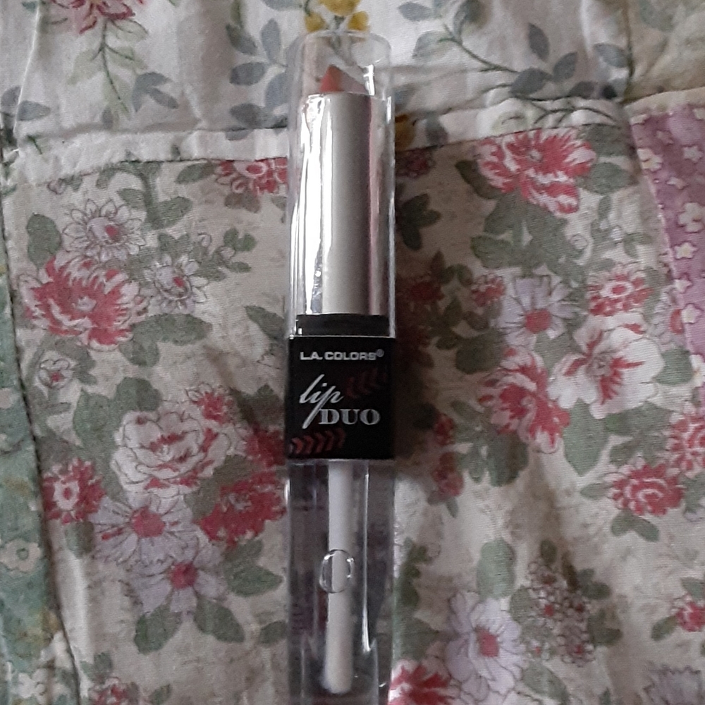Lip stick and lip gloss  all on one